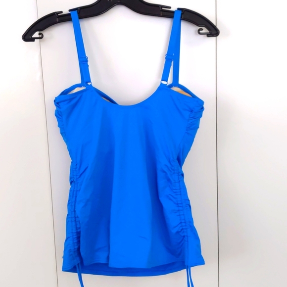 Fantasies Underwire Bra Size Tankini Top. Blue. Multiple Sizes Available. - Picture 2 of 6